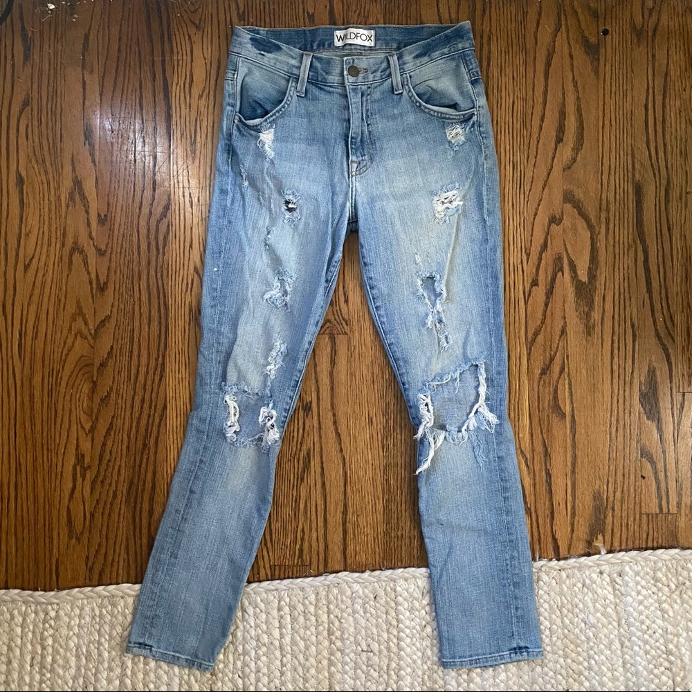Wildfox Marissa Distressed Jeans